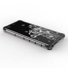Заредете изображение във визуализатора на галерията – Honeycomb Case armor cover with TPU Bumper for Samsung Galaxy S21 Ultra 5G transparent - TopMag
