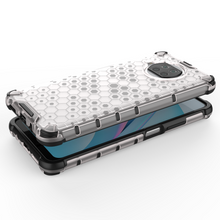 Заредете изображение във визуализатора на галерията – Honeycomb Case armor cover with TPU Bumper for Xiaomi Mi 10T Lite blue - TopMag

