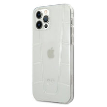 Заредете изображение във визуализатора на галерията – Mercedes MEHCP12MCLCT iPhone 12/12 Pro 6,1" clear hardcase Transparent Line - TopMag
