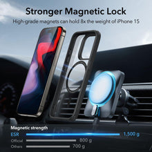 Заредете изображение във визуализатора на галерията – ESR CH HALOLOCK MAGSAFE IPHONE 15 PRO CLEAR/BLACK
