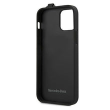Заредете изображение във визуализатора на галерията – Mercedes MEHCP12MLSSBK iPhone 12/12 Pro 6,1" czarny/black hardcase Strap Line - TopMag
