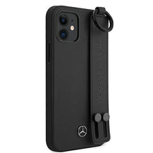 Заредете изображение във визуализатора на галерията – Mercedes MEHCP12SLSSBK iPhone 12 mini 5,4" czarny/black hardcase Strap Line - TopMag
