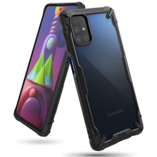 Заредете изображение във визуализатора на галерията – Ringke Fusion X durable PC Case with TPU Bumper for Samsung Galaxy M51 black (FUSG0065) - TopMag
