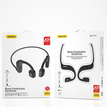 Заредете изображение във визуализатора на галерията – Dudao Wireless Bone Headphones Bluetooth 5.0 Black (U2Pro) - TopMag

