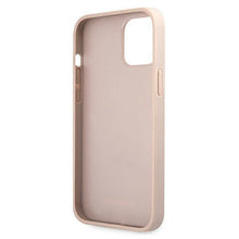 Заредете изображение във визуализатора на галерията – Guess GUHCP12M4GMGPI iPhone 12/12 Pro 6,1" różowy/pink hardcase 4G Big Metal Logo
