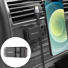 Заредете изображение във визуализатора на галерията – Dudao Self Adhesive Magnetic Car Dashboard Cable Organizer Black (F11s) - TopMag
