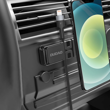 Заредете изображение във визуализатора на галерията – Dudao Self Adhesive Magnetic Car Dashboard Cable Organizer Black (F11s) - TopMag
