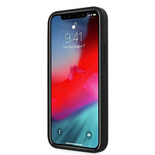 Заредете изображение във визуализатора на галерията – Etui BMW BMHCP12LSILBK iPhone 12 Pro Max 6,7" czarny/black hardcase Silicone Signature - TopMag
