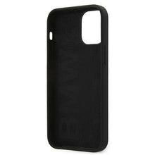 Заредете изображение във визуализатора на галерията – Etui BMW BMHCP12SSILBK iPhone 12 mini 5,4" czarny/black hardcase Silicone Signature - TopMag
