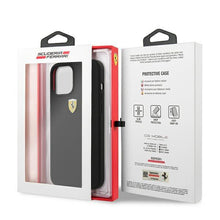 Заредете изображение във визуализатора на галерията – Ferrari FESSIHCP12MBK iPhone 12/12 Pro 6,1" czarny/black hardcase On Track Silicone - TopMag
