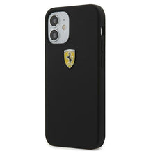 Заредете изображение във визуализатора на галерията – Ferrari FESSIHCP12SBK iPhone 12 mini 5,4" czarny/black hardcase On Track Silicone - TopMag
