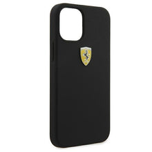 Заредете изображение във визуализатора на галерията – Ferrari FESSIHCP12SBK iPhone 12 mini 5,4" czarny/black hardcase On Track Silicone - TopMag
