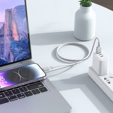 Заредете изображение във визуализатора на галерията – HOCO cable USB to iPhone Lightning 8-pin 2,4A Assistant X101 gray (30pcs/box)
