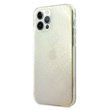 Заредете изображение във визуализатора на галерията – Guess GUHCP12L3D4GIRBL iPhone 12 Pro Max 6,7" opalowy/iridescent hardcase 4G 3D Pattern Collection - TopMag

