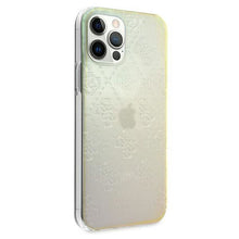 Заредете изображение във визуализатора на галерията – Guess GUHCP12L3D4GIRBL iPhone 12 Pro Max 6,7" opalowy/iridescent hardcase 4G 3D Pattern Collection - TopMag
