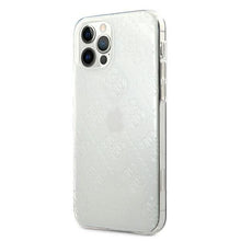 Заредете изображение във визуализатора на галерията – Guess GUHCP12L3D4GTR iPhone 12 Pro Max 6,7" transparent hardcase 4G 3D Pattern Collection - TopMag
