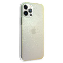 Заредете изображение във визуализатора на галерията – Guess GUHCP12M3D4GIRBL iPhone 12/12 Pro 6,1" opalowy/iridescent hardcase 4G 3D Pattern Collection - TopMag
