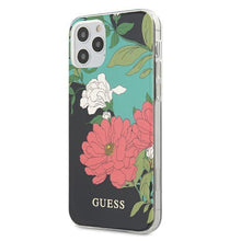 Заредете изображение във визуализатора на галерията – Guess GUHCP12MIMLFL01 iPhone 12/12 Pro 6,1" czarny/black N°1 Flower Collection - TopMag
