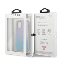 Заредете изображение във визуализатора на галерията – Guess GUHCP12S3D4GGBP iPhone 12 mini 5,4" niebiesko-różowy/blue&amp;pink hardcase 4G 3D Pattern Collection - TopMag
