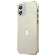 Заредете изображение във визуализатора на галерията – Guess GUHCP12S3D4GIRBL iPhone 12 mini 5,4" opalowy/iridescent hardcase 4G 3D Pattern Collection - TopMag
