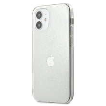 Заредете изображение във визуализатора на галерията – Guess GUHCP12S3D4GTR iPhone 12 mini 5,4" transparent hardcase 4G 3D Pattern Collection - TopMag
