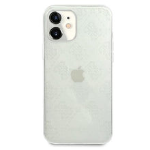 Заредете изображение във визуализатора на галерията – Guess GUHCP12S3D4GTR iPhone 12 mini 5,4" transparent hardcase 4G 3D Pattern Collection - TopMag
