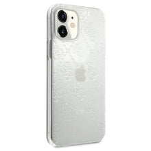 Заредете изображение във визуализатора на галерията – Guess GUHCP12S3D4GTR iPhone 12 mini 5,4" transparent hardcase 4G 3D Pattern Collection - TopMag
