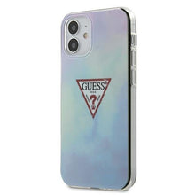 Заредете изображение във визуализатора на галерията – Guess GUHCP12SPCUMCGC02 iPhone 12 mini 5,4" niebieski/blue hardcase Tie &amp; Die Collection - TopMag
