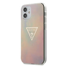 Заредете изображение във визуализатора на галерията – Guess GUHCP12SPCUMCGG01 iPhone 12 mini 5,4" różowy/pink hardcase Tie &amp; Die Collection - TopMag
