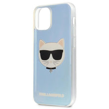Заредете изображение във визуализатора на галерията – Karl Lagerfeld KLHCP12SCIR iPhone 12 mini 5,4" multicolor hardcase Iridescent Choupette - TopMag
