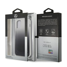 Заредете изображение във визуализатора на галерията – Mercedes MEHCP12LARGBK iPhone 12 Pro Max 6,7" czarny/black hardcase Transparent Line - TopMag
