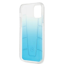 Заредете изображение във визуализатора на галерията – Mercedes MEHCP12LCLGBL iPhone 12 Pro Max 6,7" niebieski/blue hardcase Transparent Line - TopMag
