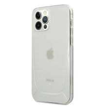 Заредете изображение във визуализатора на галерията – Mercedes MEHCP12MARCT iPhone 12/12 Pro 6,1" clear hardcase Transparent Line - TopMag
