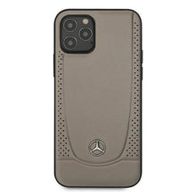 Заредете изображение във визуализатора на галерията – Mercedes MEHCP12MARMBR iPhone 12/12 Pro 6,1" brązowy/brown hardcase Urban Line - TopMag
