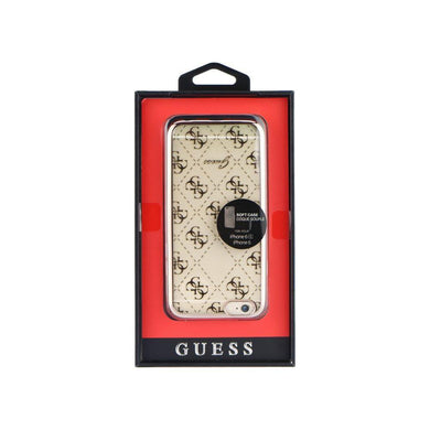 Оригинален гръб guess guhcp6tr4grg за iPhone 6 4,7 розов прозрачен - само за 36.9 лв