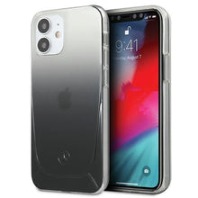 Заредете изображение във визуализатора на галерията – Mercedes MEHCP12SARGBK iPhone 12 mini 5,4" czarny/black hardcase Transparent Line - TopMag
