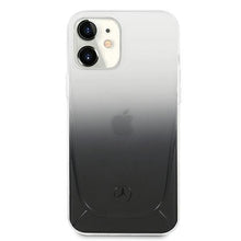 Заредете изображение във визуализатора на галерията – Mercedes MEHCP12SARGBK iPhone 12 mini 5,4" czarny/black hardcase Transparent Line - TopMag
