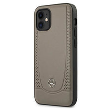 Заредете изображение във визуализатора на галерията – Mercedes MEHCP12SARMBR iPhone 12 mini 5,4" brązowy/brown hardcase Urban Line - TopMag
