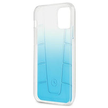Заредете изображение във визуализатора на галерията – Mercedes MEHCP12SCLGBL iPhone 12 mini 5,4" niebieski/blue hardcase Transparent Line - TopMag
