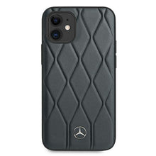 Заредете изображение във визуализатора на галерията – Mercedes MEHCP12SMULNA iPhone 12 mini 5,4" niebieski/blue hardcase Wave Line - TopMag
