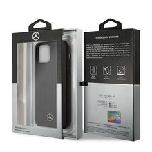 Заредете изображение във визуализатора на галерията – Mercedes MEHCP12SVWOBR iPhone 12 mini 5,4" brązowy/brown hardcase Wood Line Rosewood - TopMag
