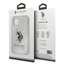 Заредете изображение във визуализатора на галерията – US Polo USHCP12MSLHRWH iPhone 12/12 Pro 6,1" biały/white Silicone Collection - TopMag
