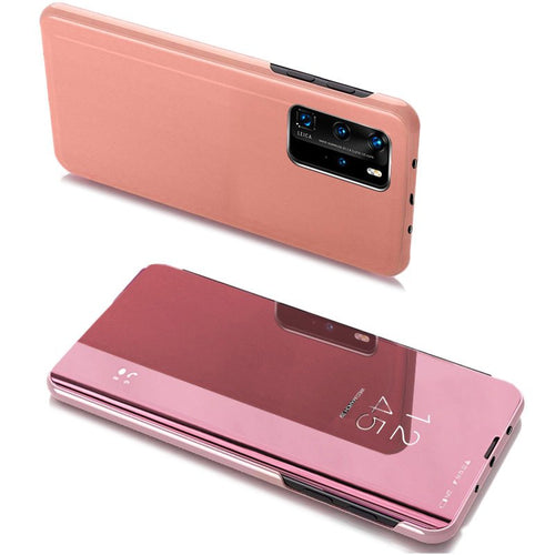 Clear View Case cover for Xiaomi Mi 10T / Xiaomi Mi 10T Pro pink - TopMag