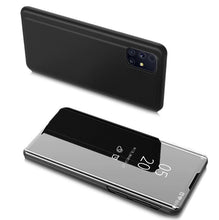 Заредете изображение във визуализатора на галерията – Clear View Case cover for Samsung Galaxy M51 black - TopMag
