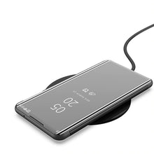 Заредете изображение във визуализатора на галерията – Clear View Case cover for Samsung Galaxy M51 black - TopMag
