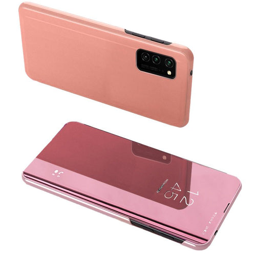 Clear View Case cover for Samsung Galaxy M51 pink - TopMag