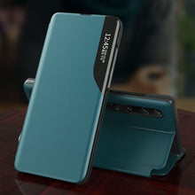 Заредете изображение във визуализатора на галерията – Eco Leather View Case elegant bookcase type case with kickstand for Xiaomi Mi 10T / Xiaomi Mi 10T Pro purple - TopMag
