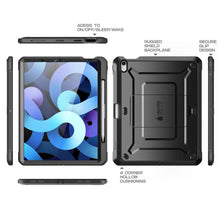 Заредете изображение във визуализатора на галерията – Supcase UNICORN BEETLE PRO IPAD AIR 4 2020/5 2022 BLACK - TopMag
