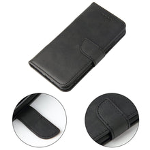 Заредете изображение във визуализатора на галерията – Magnet Case Elegant Case Cover Flip Cover iPhone SE 2022 / SE 2020 / iPhone 8 / iPhone 7 Black - TopMag
