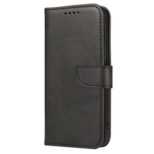 Заредете изображение във визуализатора на галерията – Magnet Case elegant bookcase type case with kickstand for Samsung Galaxy A20s black - TopMag
